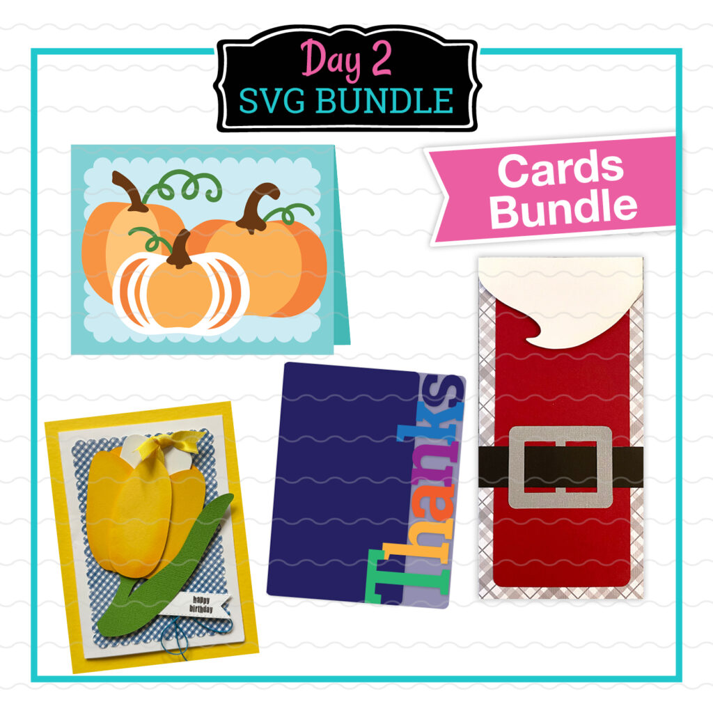 Day 2 SVG free SVGs - Cards.